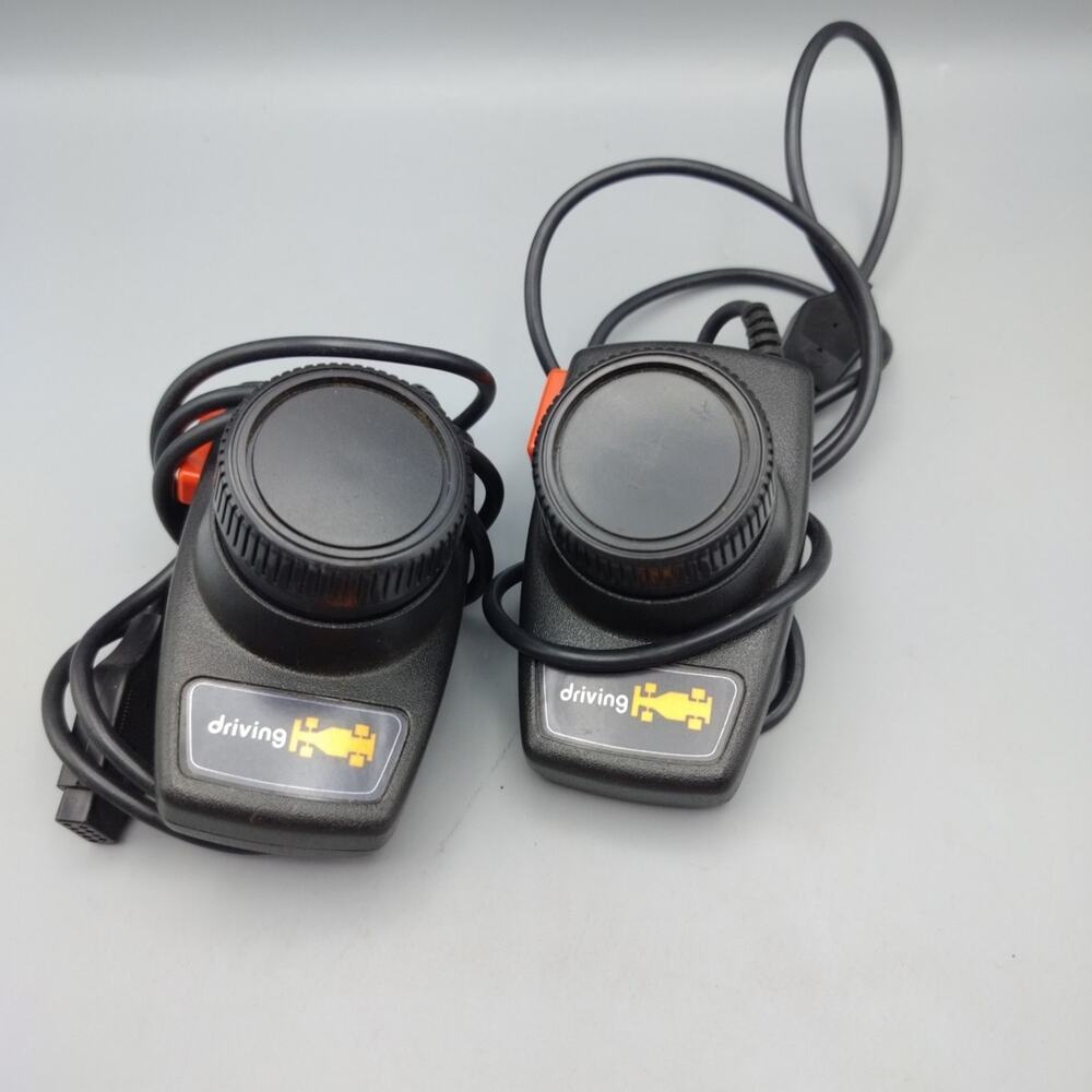 Vintage Atari Driving Paddle Controllers Atari 2600